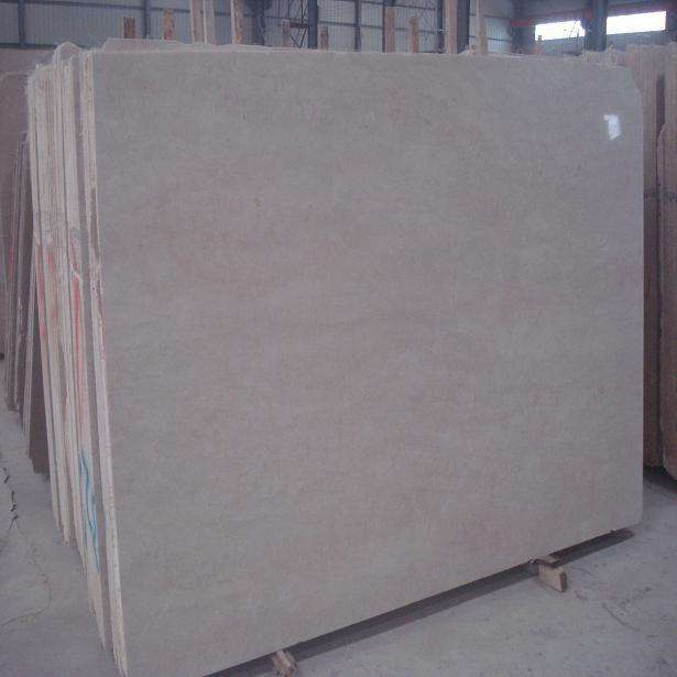 Red line cream marble slabs
